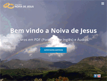 Tablet Screenshot of noivadejesus.com.br